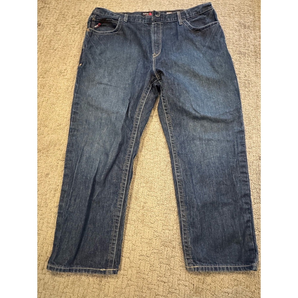 ARIAT FR M3 Loose Straight Jeans 44x30 CAT 2 ATPV 20 Flame Resistant Work Pants